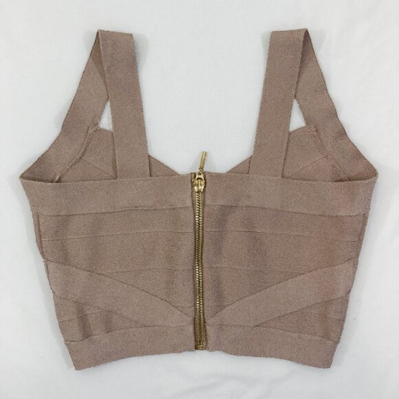 Guess Mirage Bandage Crop Top | Size S - Picture 2 of 3